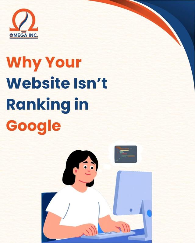 website not ranking on search engines